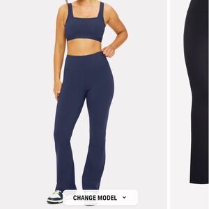 Yitty Ultra-Smooth Flare Legging NWT Navy